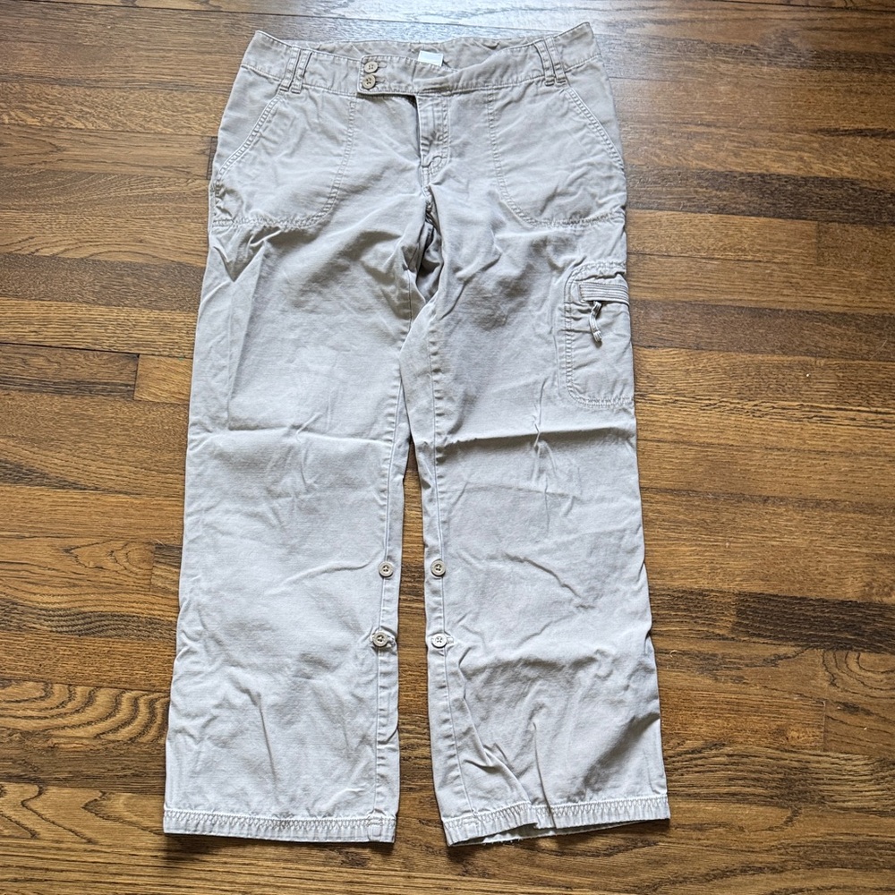 The North Face Libra Cargo Pants Women's 12 Convertible AV2U Beige Khaki